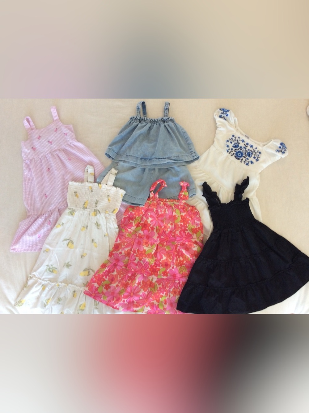 Girls Summer Dress Bundle - 4T